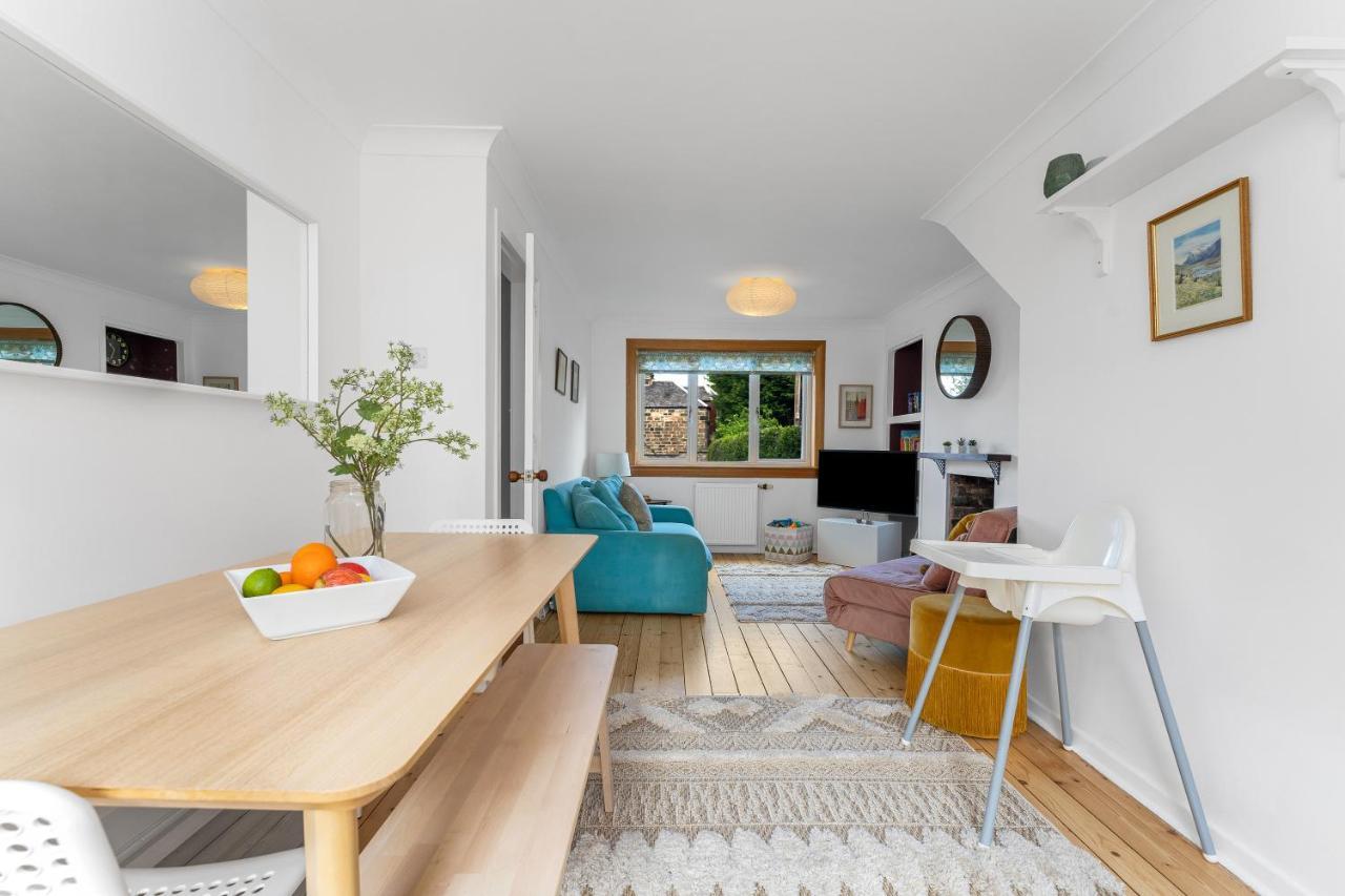 Cozy With Character Cheerful Home With Garden At Leith Links Park Edimburgo Exterior foto