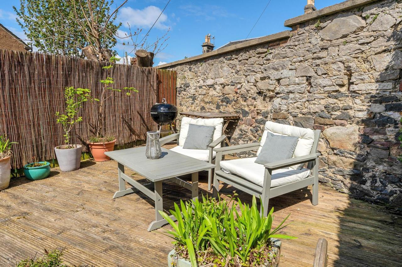 Cozy With Character Cheerful Home With Garden At Leith Links Park Edimburgo Exterior foto
